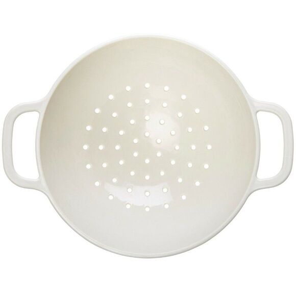 Pioneer Woman Garden Party Kitchen Colander Set Floral Plastic White Green - Picture 6 of 7